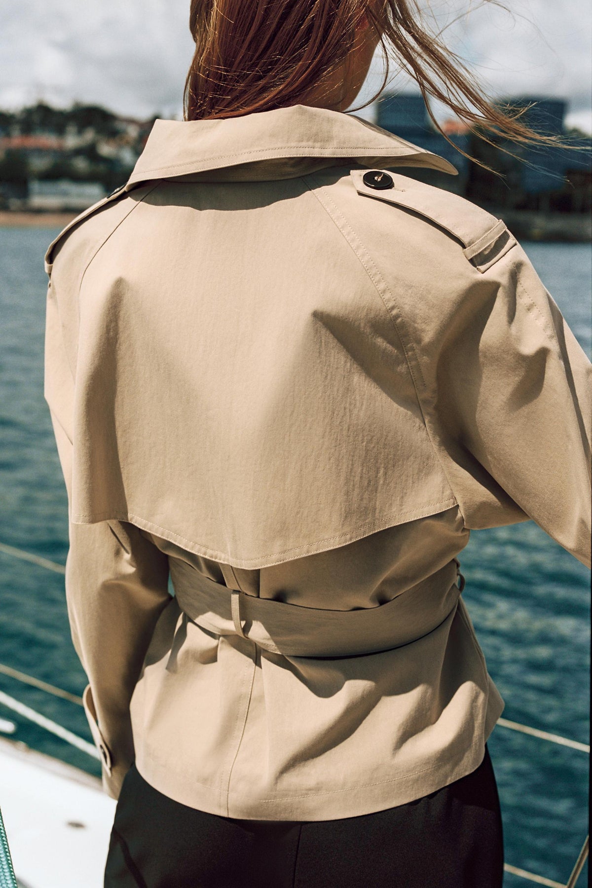 Trenchcoat INES, Vorderseite