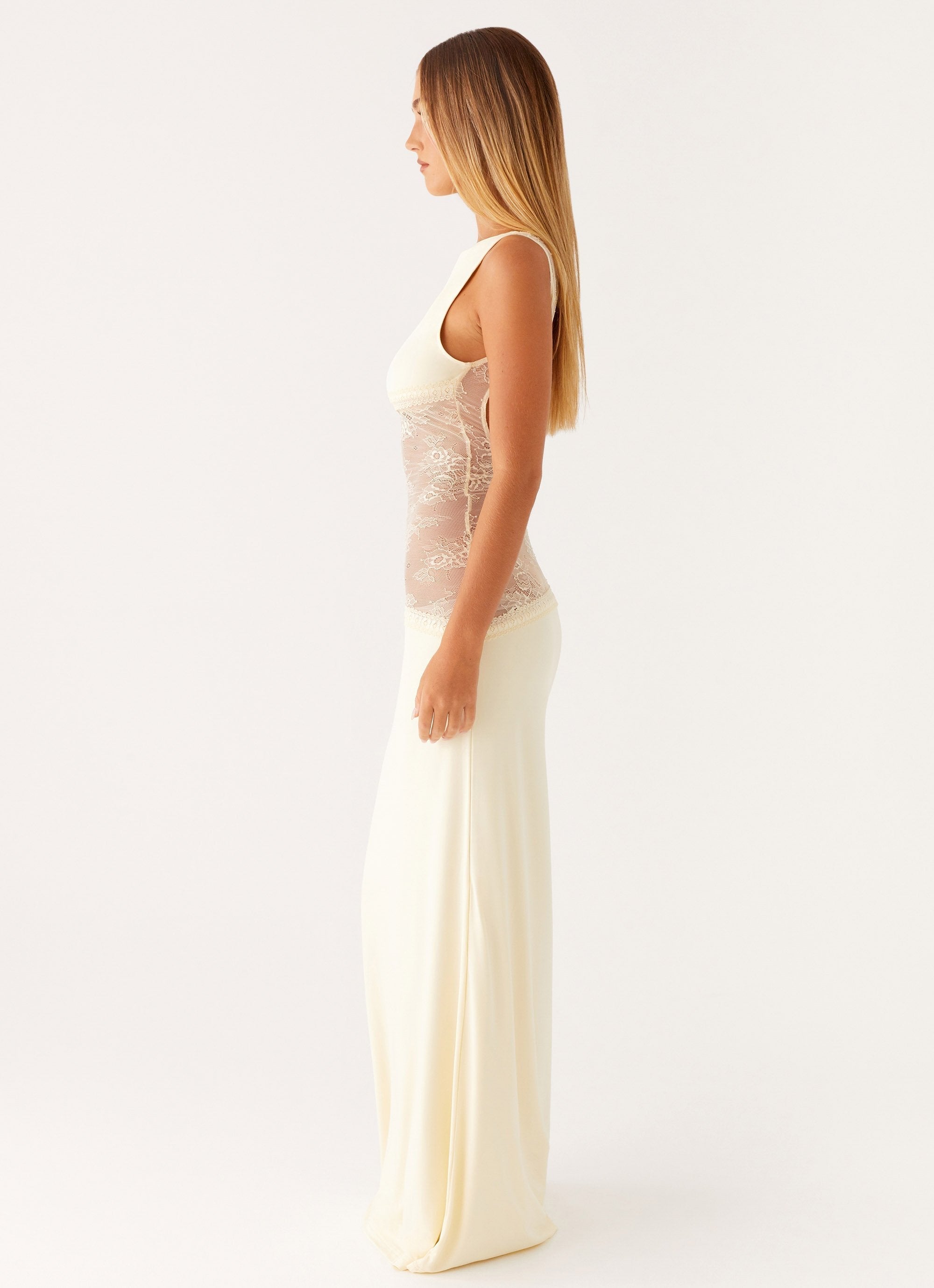 Sukienka Lucyna | Zwiewna letnia maxi