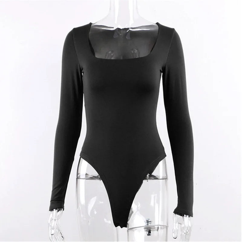 Body ZOSIA, schwarzer Body, Packshot