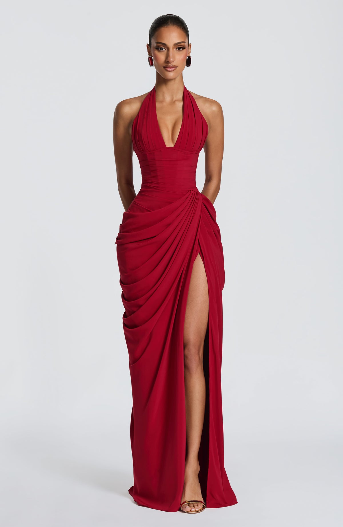 Kleid Helena Rot