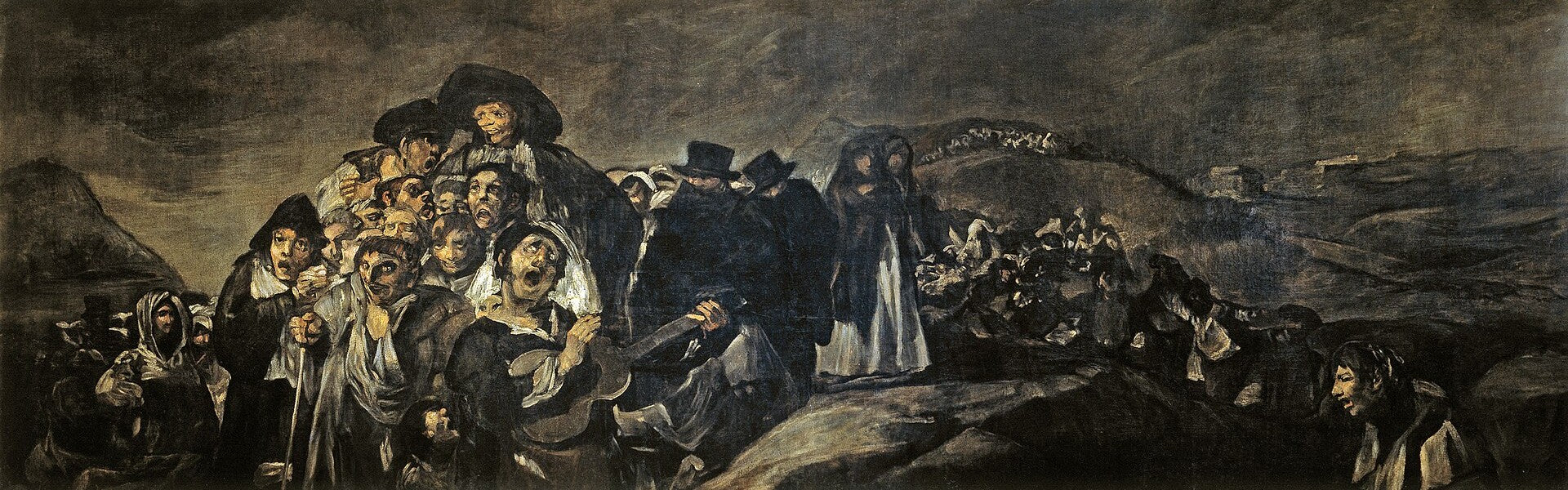 A Pilgrimage to San Isidro, Francisco Goya, c. 1823
