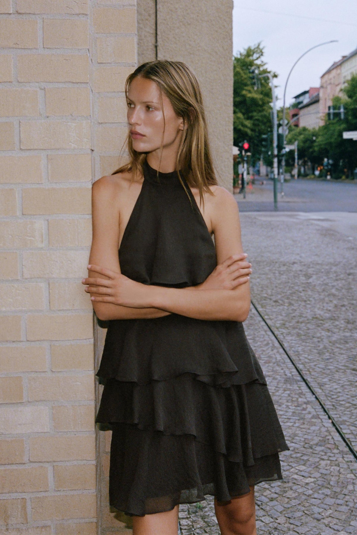 Kleid ROMA, Detail Volants