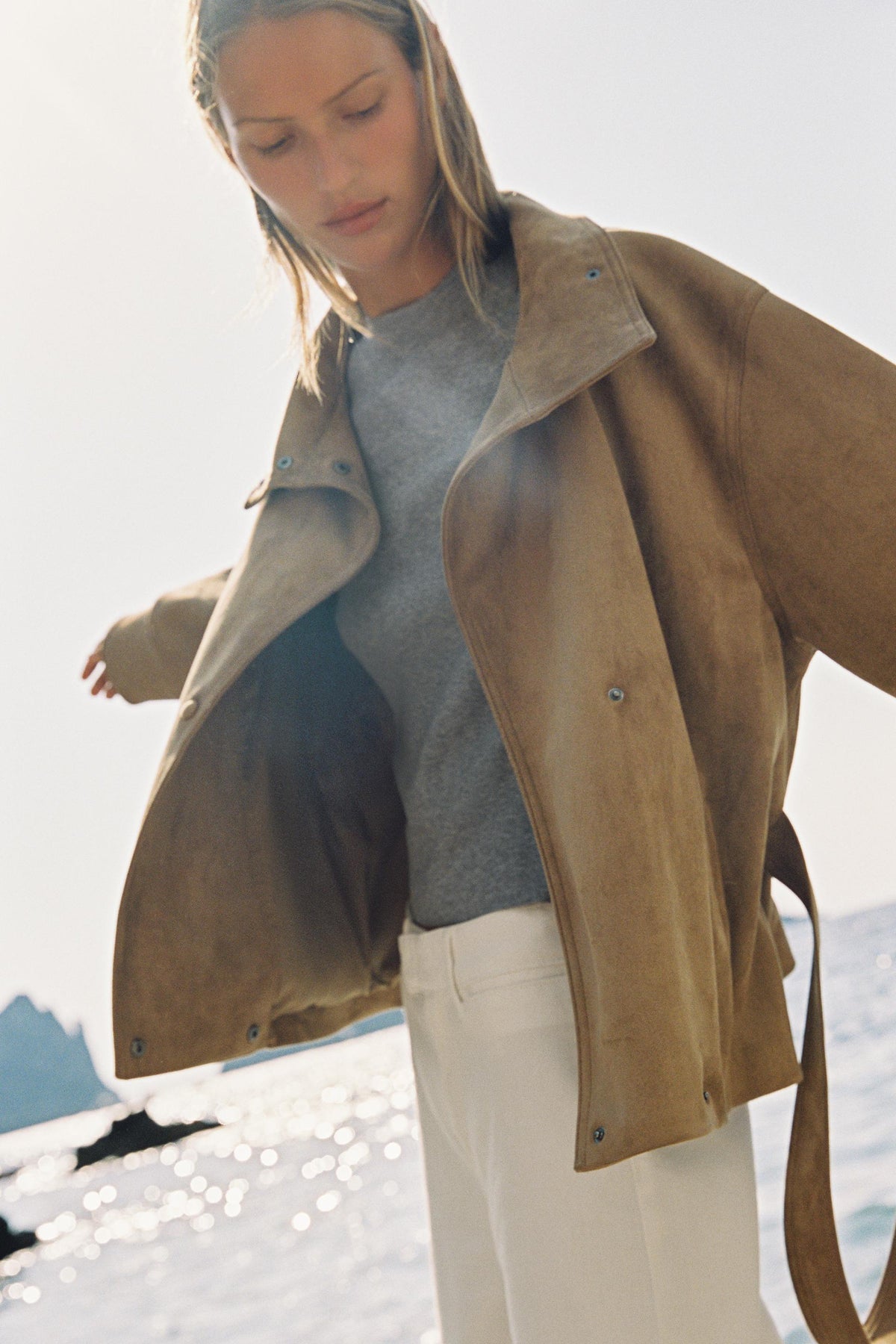Jacke MILA, Detail Rückseite