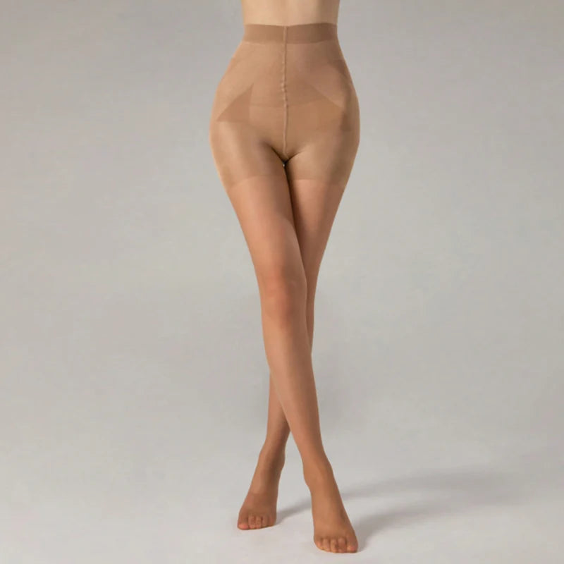 Strumpfhose TINA, hautfarbene Strumpfhose, Rückansicht