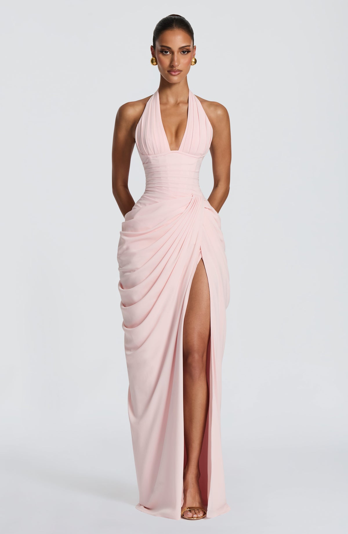 Kleid Helena Puderrosa